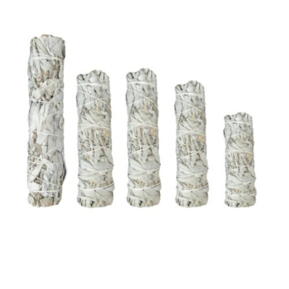 Meditation Insense Holder & White Sage Smudge Sticks Pack1 Combo Pack - Picture 5 of 9